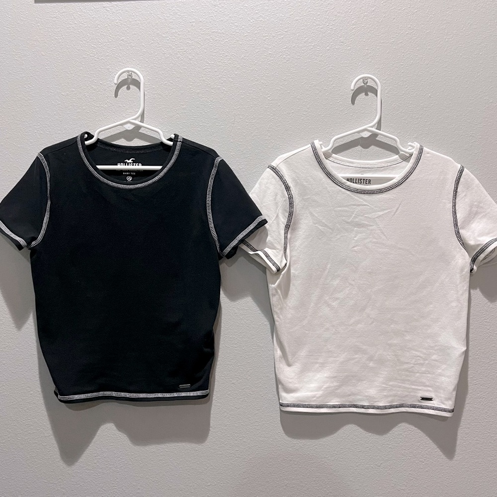 TWO Hollister Baby Tee’s